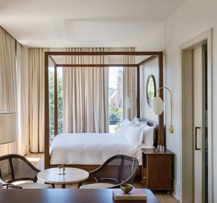 The Dewberry hotel bedroom
