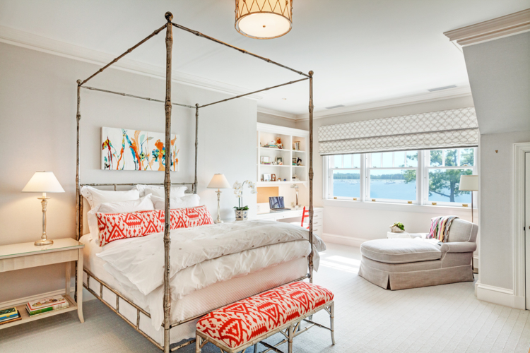 guest bedroom Charles Hilton Architects