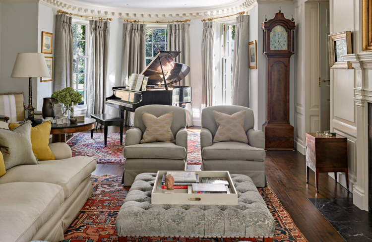 living room Charles Hilton Architects