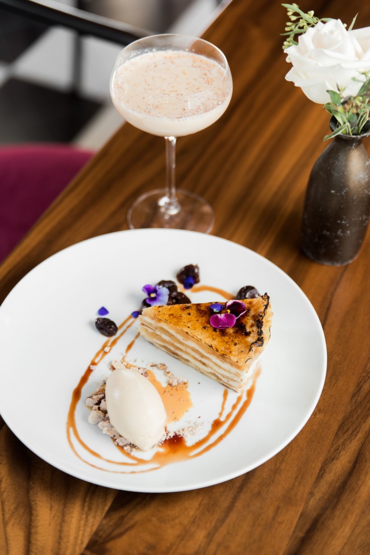 The Dewberry dessert