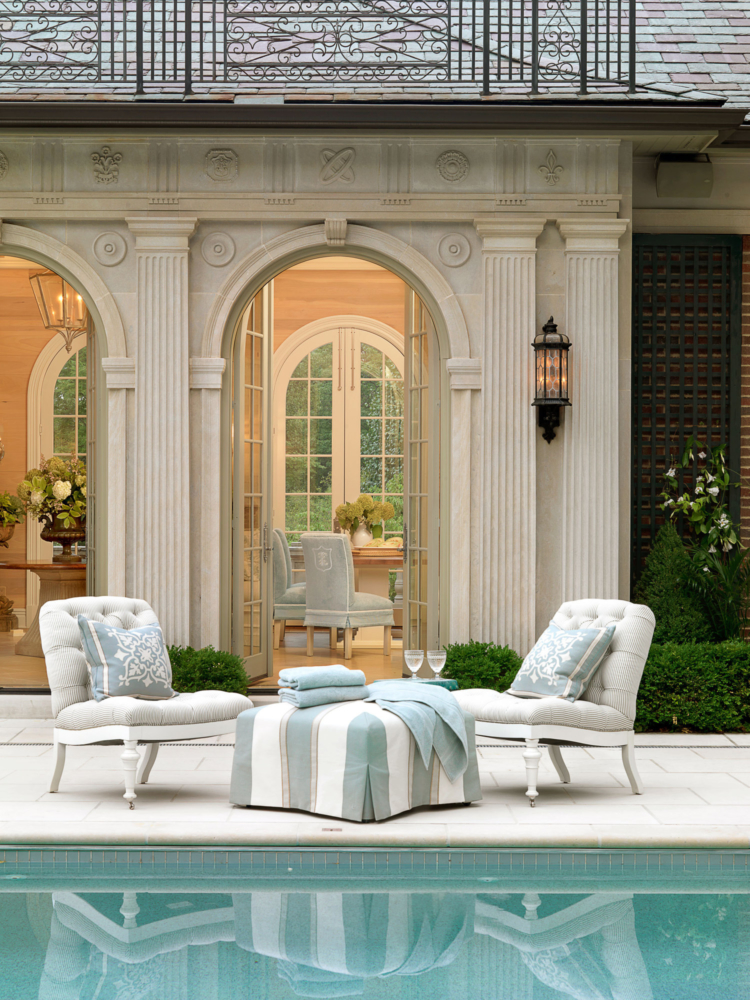 Marshall Watson Interiors poolside