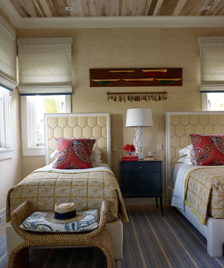 Bahamas house by Marshall Watson bedroom
