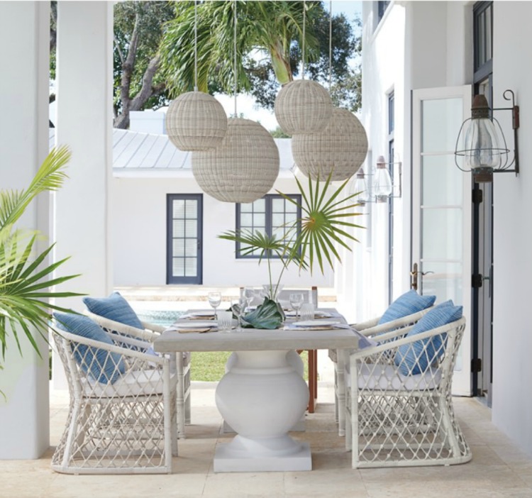 Serena & Lily porch dining 