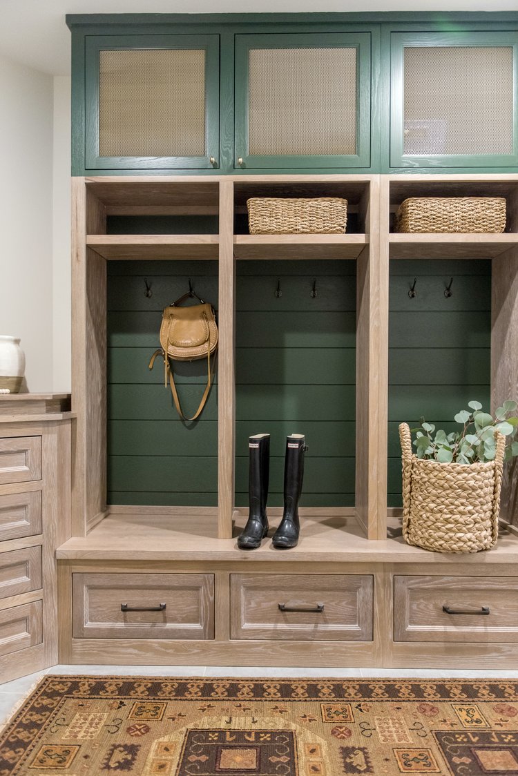 Whittney Parkinson mudroom