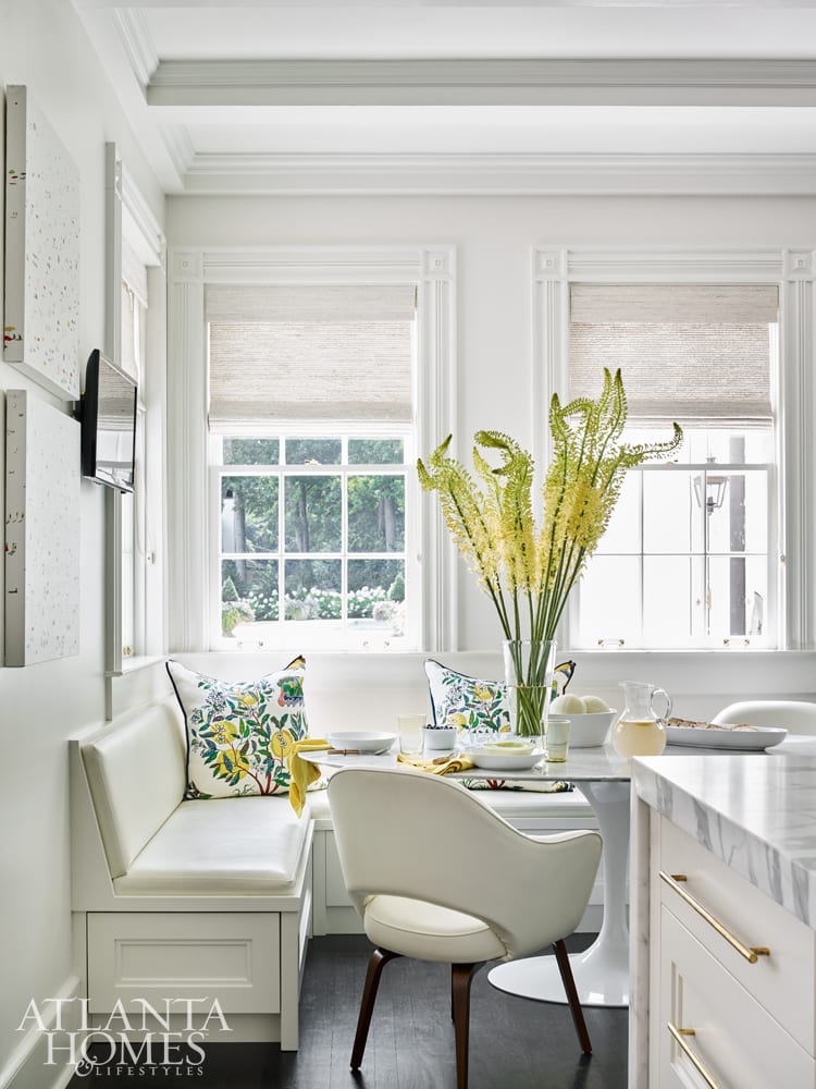 beginning Buckhead house dining room