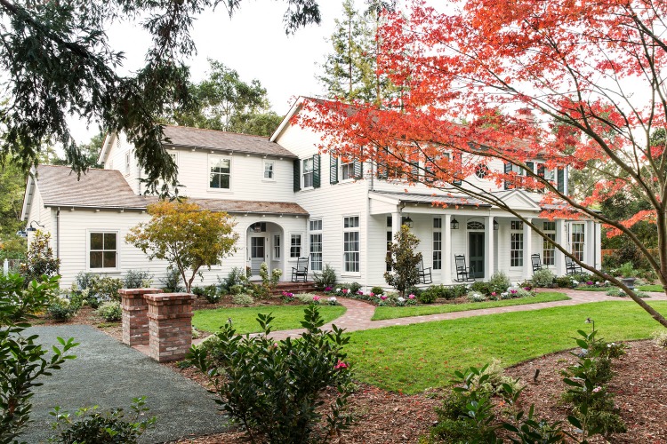 Colonial Home designed by Tim Barber, ltd