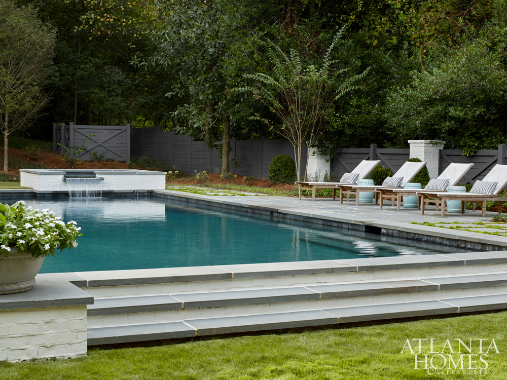 blend of old and new pool