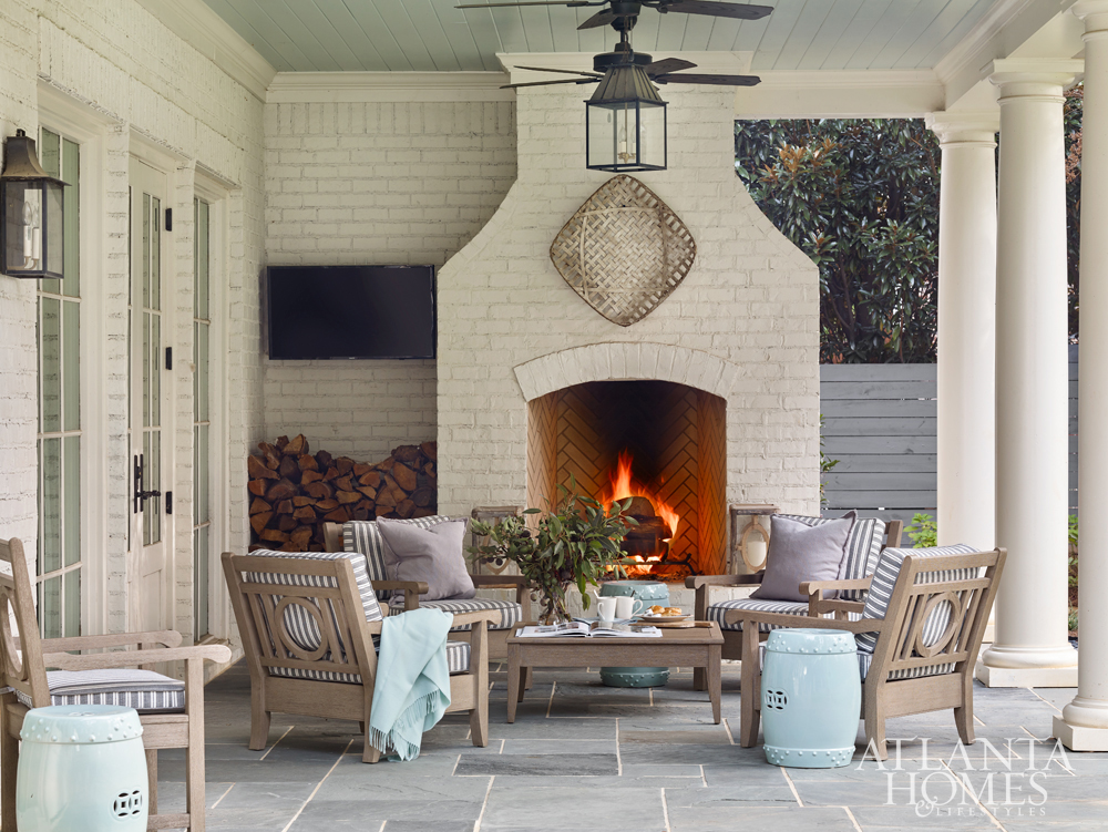 porch blend of old and new