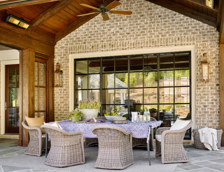 Harrison Design covered porch