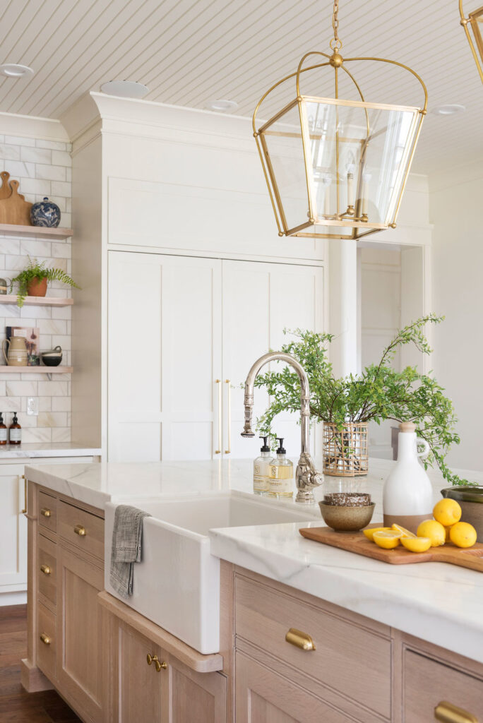 studio McGee kitchen styling and organizing