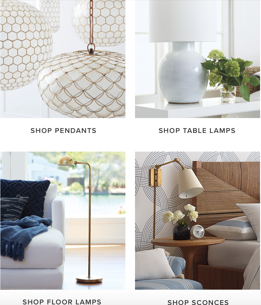 serena and lily lighting sale