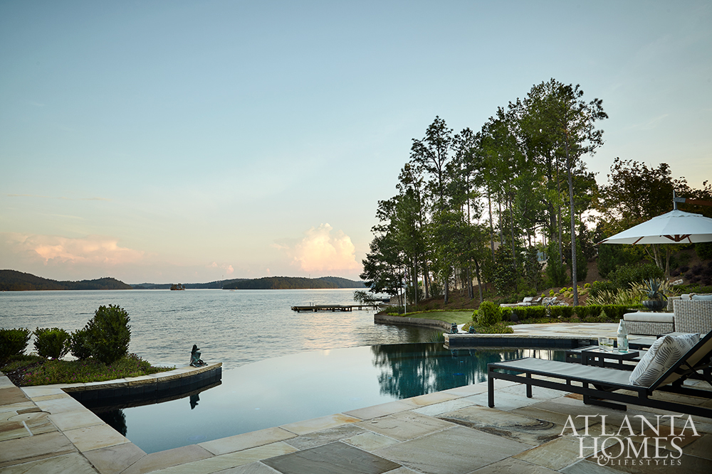 Lake Martin lake house designed by Liz Williams