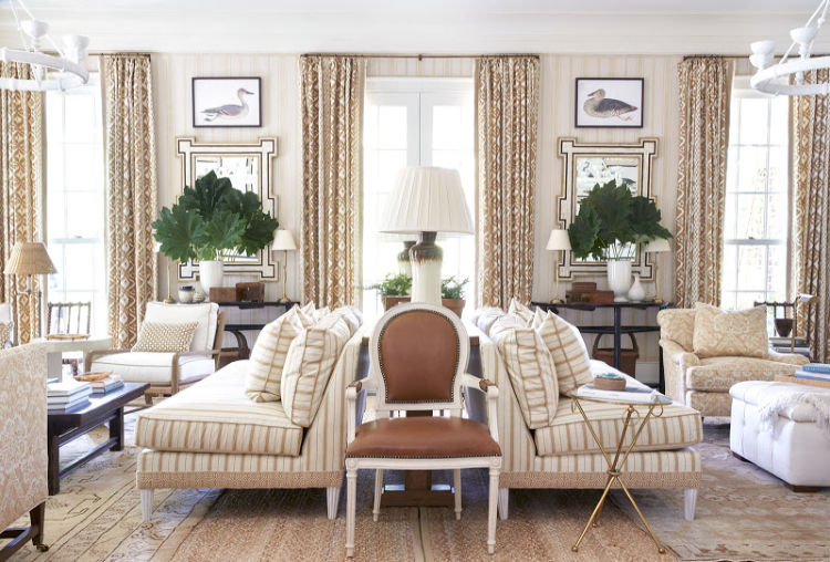 Mark D. Sikes living room
