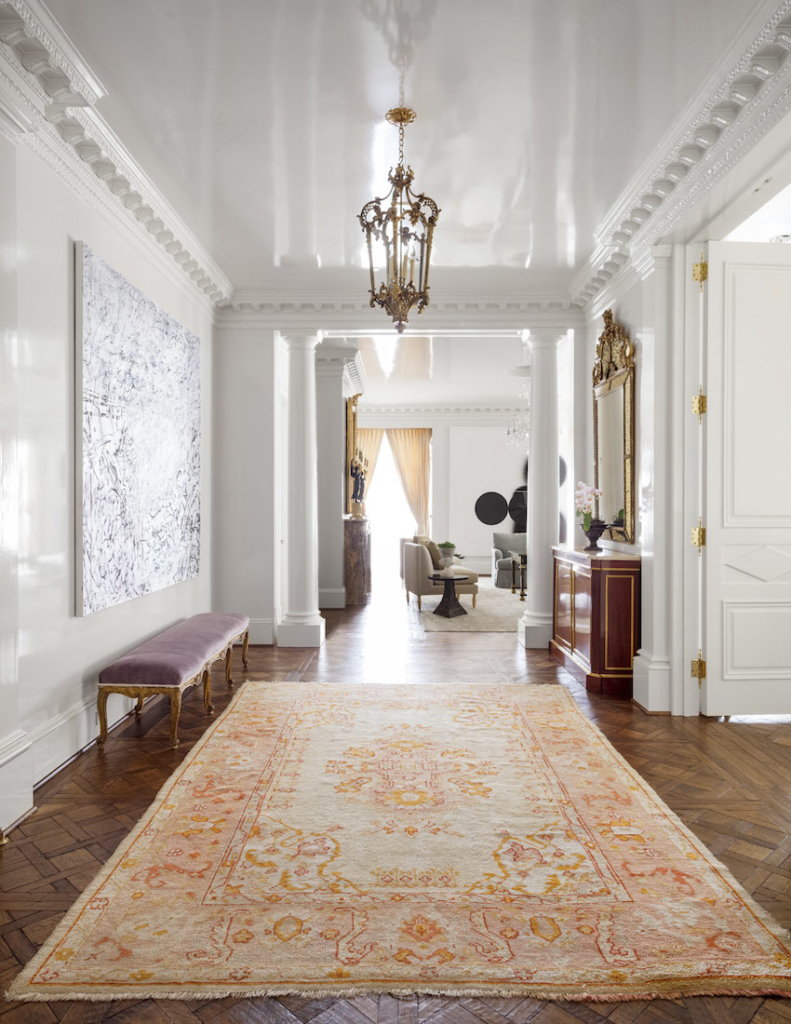 Turtle Creek entry designed by Collins Interiors
