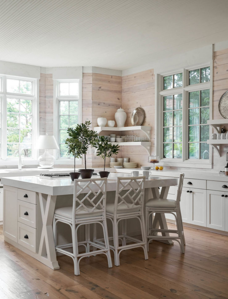 Nathan Schroder Photography - Jenkins Interiors kitchen -Light, bright and airy... Blonde wood interiors do have more fun! They make everything warmer and a little more inviting!