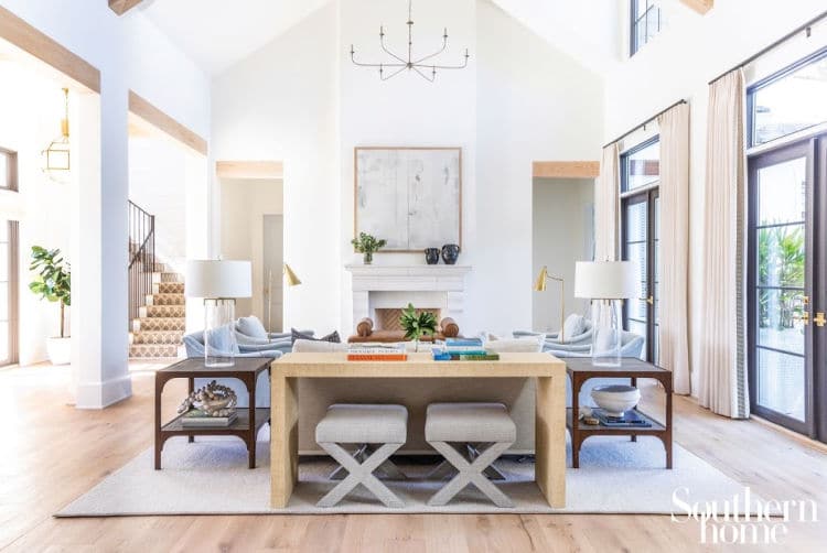 Ponte Vedra living room Kipling House Interiors