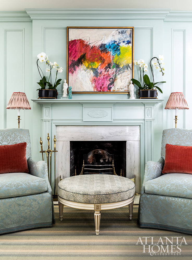 Southern House tour C. brandon Ingram Architect living room