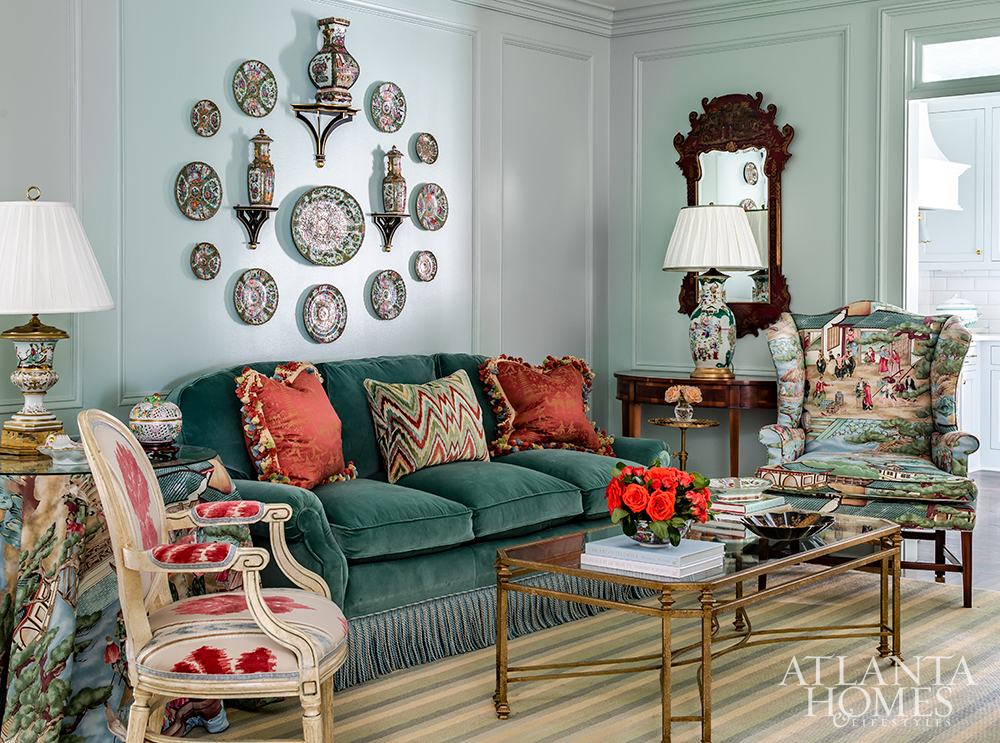 Southern House tour C. brandon Ingram Architect living room