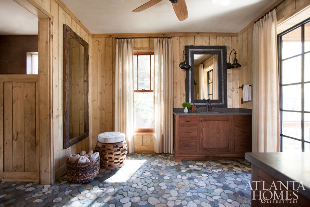 Greg Busch and Meridy King Atlanta Homes & Lifestyles bathroom