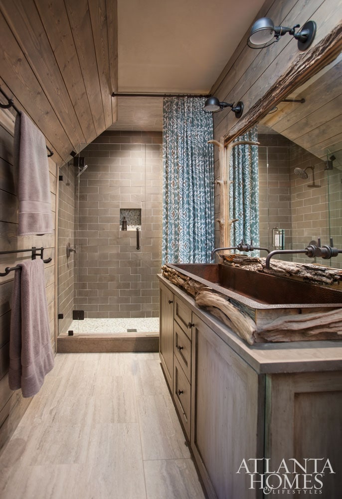 Greg Busch and Meridy King Atlanta Homes & Lifestyles bathroom