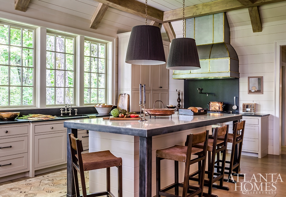 charming Cashiers house Stan Dixon Architect | Betty Burgess interiors design kitchen