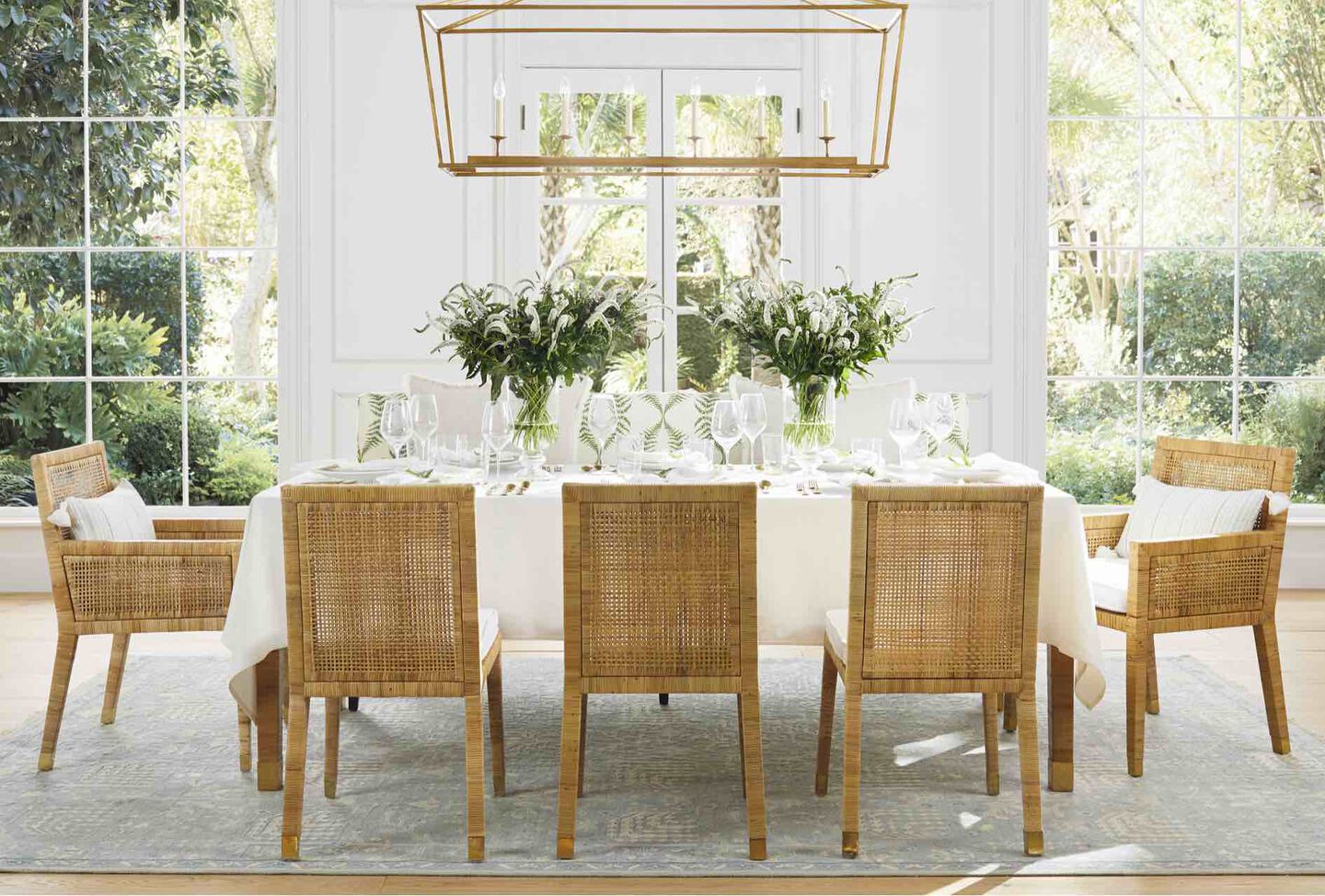 quaint dining room Serena & Lily