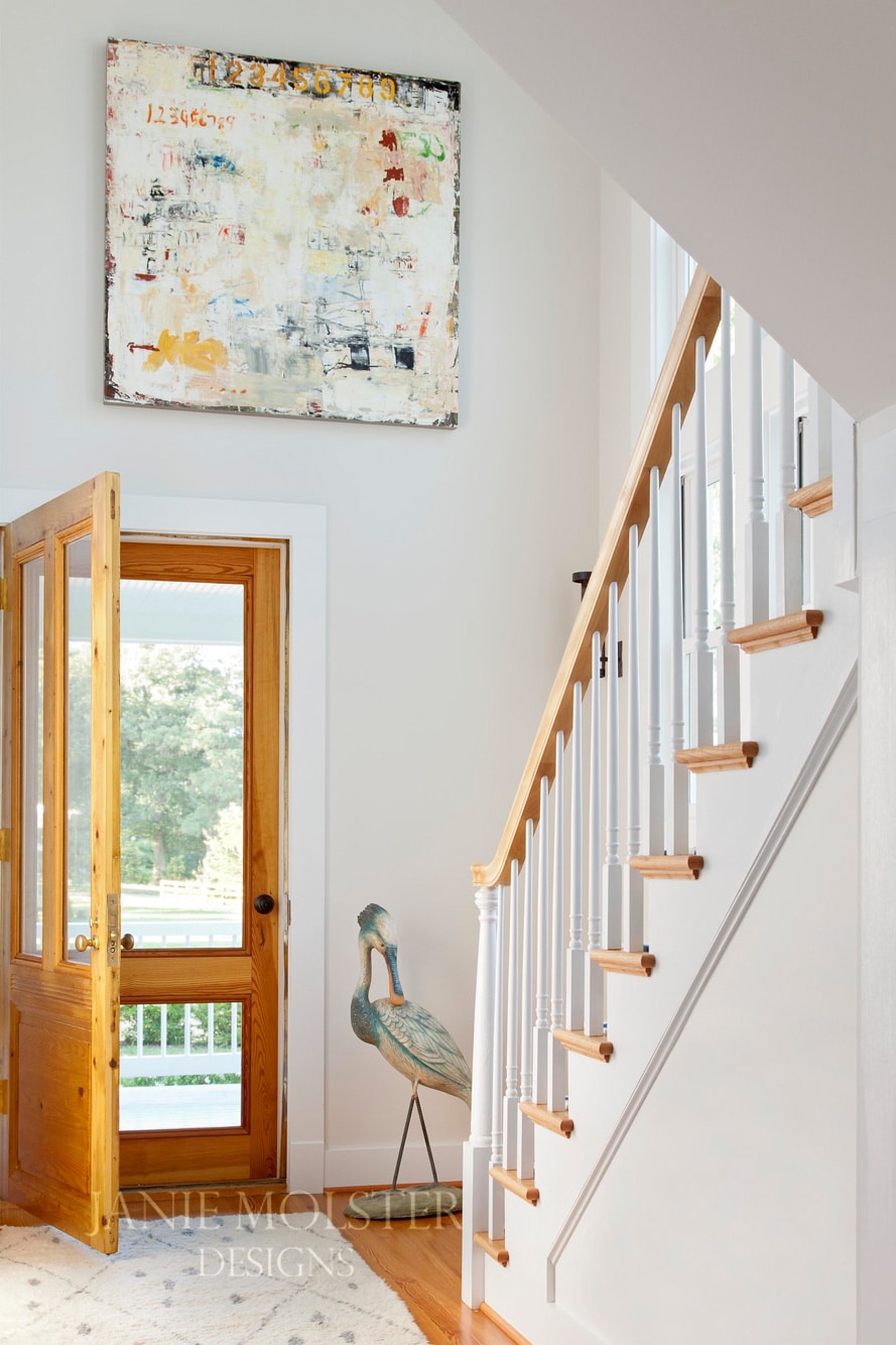 So this stunning Fishing Bay house designed by Janie Molster (and Gordon Gregory Photography) seemed like a pretty fitting house to tour today. It's the perfect place to spend weekends for fishing right outside the door--and an equally fabulous place to curl up with a good book or get a little work done if you suddenly find yourself home alone during a grand fishing expedition. We hope you loved this charming, character-filled Jamie Molster designed home just as much as we did! Here's to the perfect catch! 