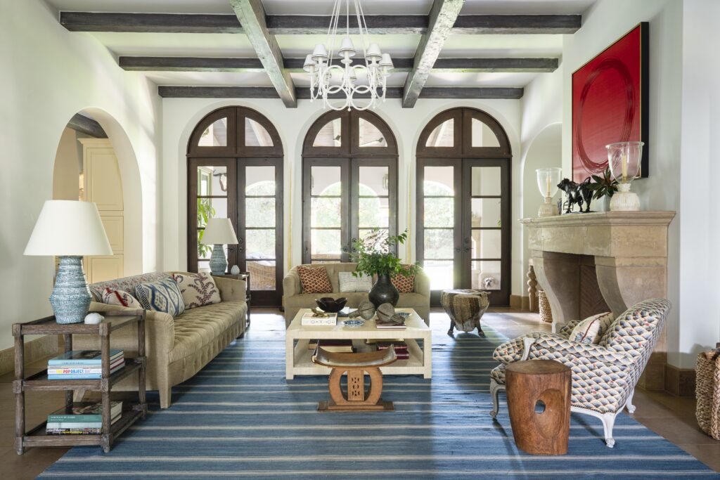 Markham Roberts Notes on Decorating living room
