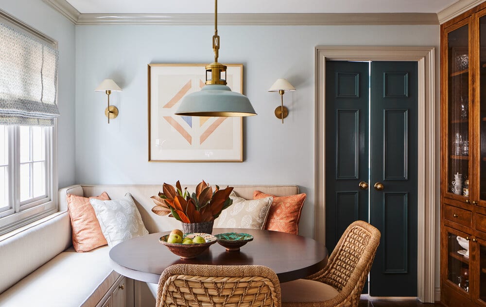 Meredith Ellis designed dining nook