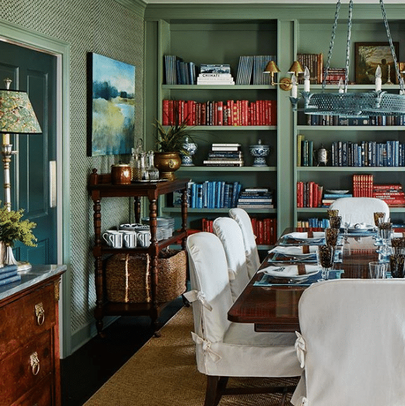 Meredith Ellis designed dining room
