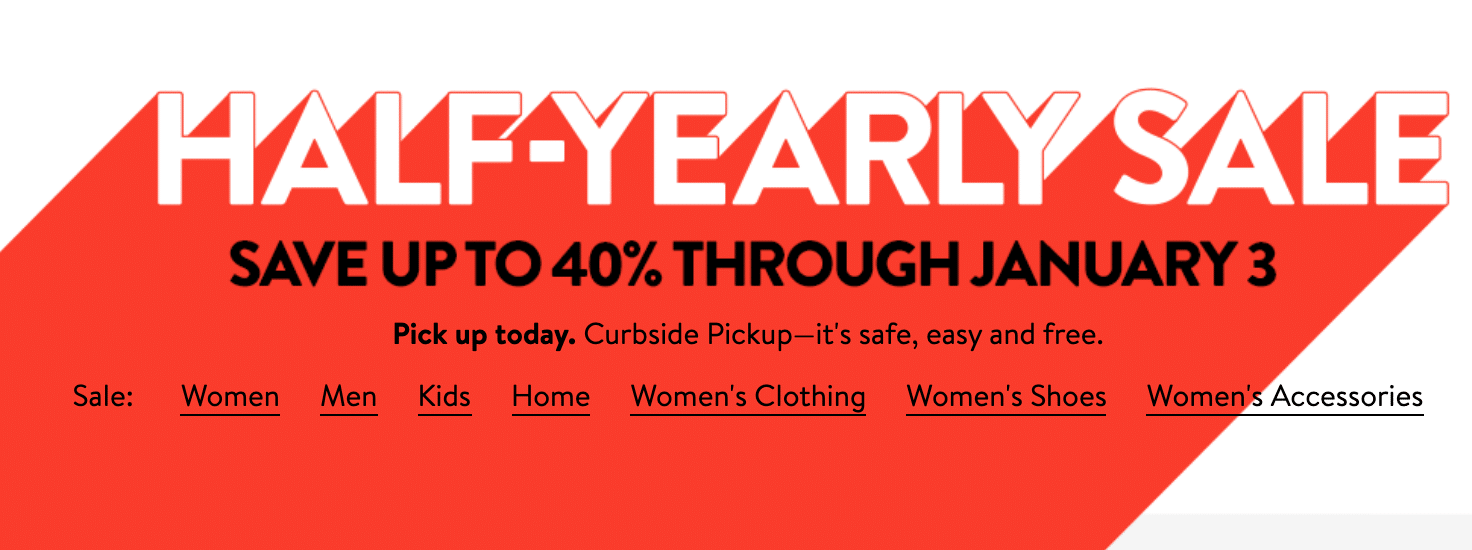 Nordstrom half yearly sale