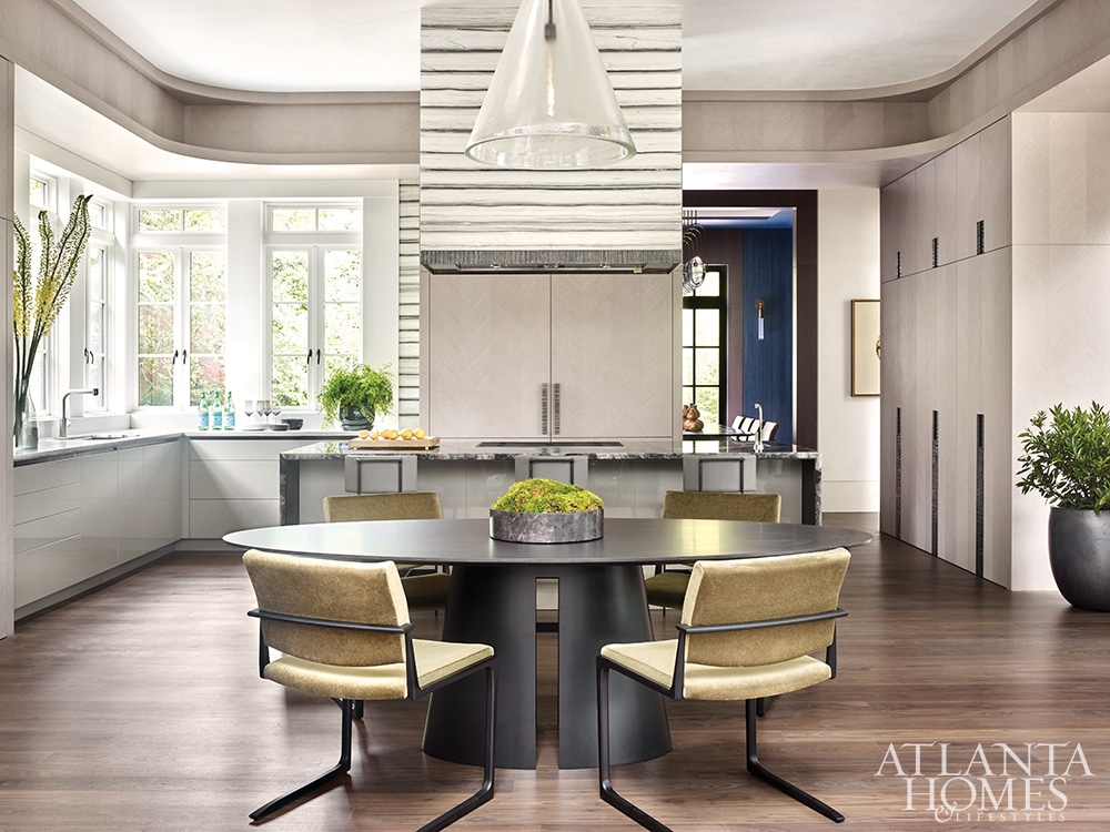 Kitchen design winners round dining table