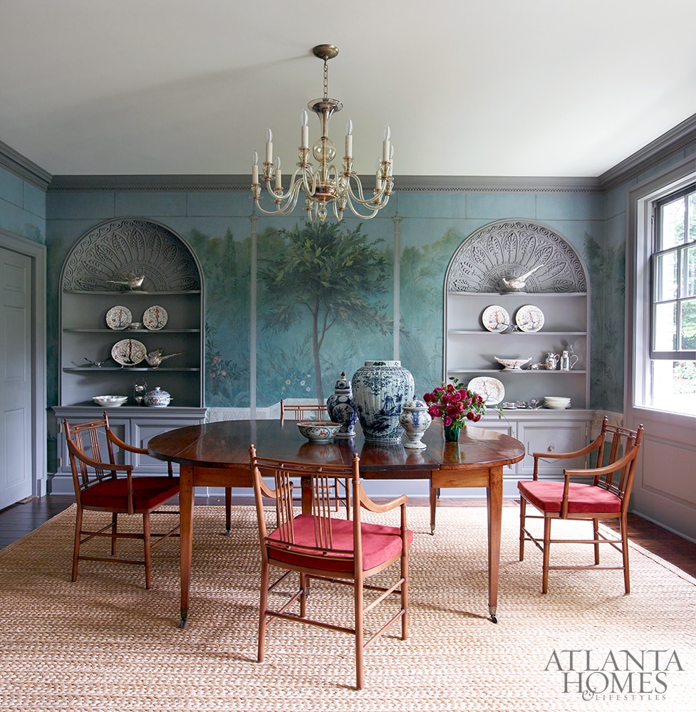 Tammy Connor Design Georgian Revival dining room