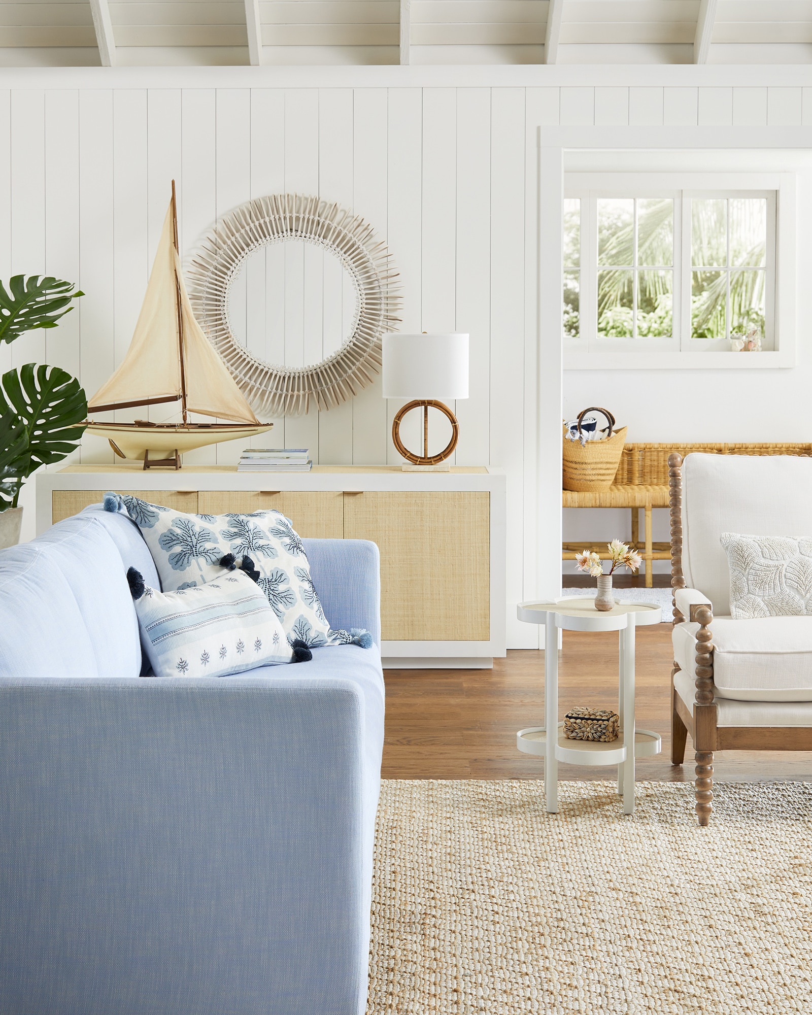 Serena & Lily living room