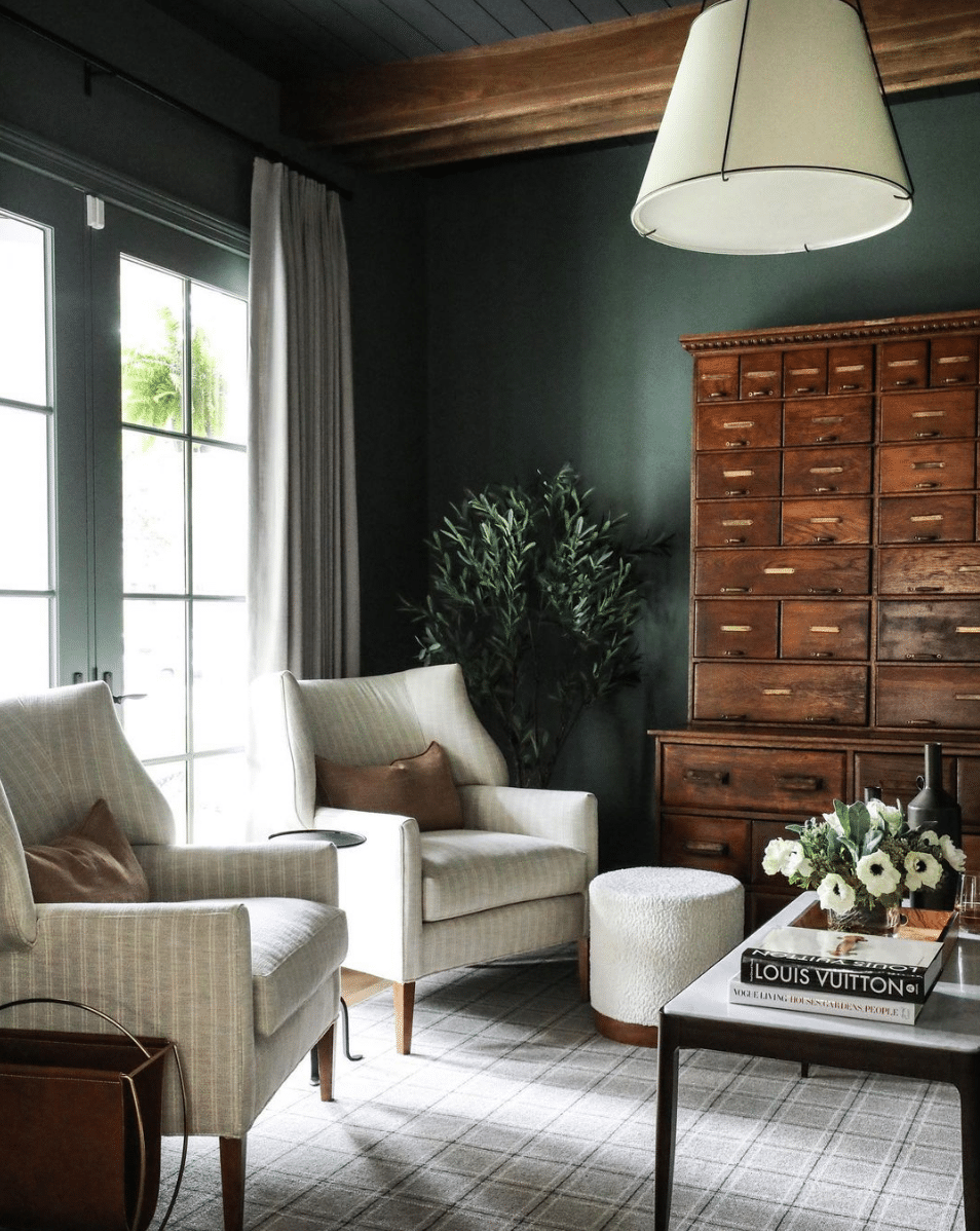 Park and Oak family room