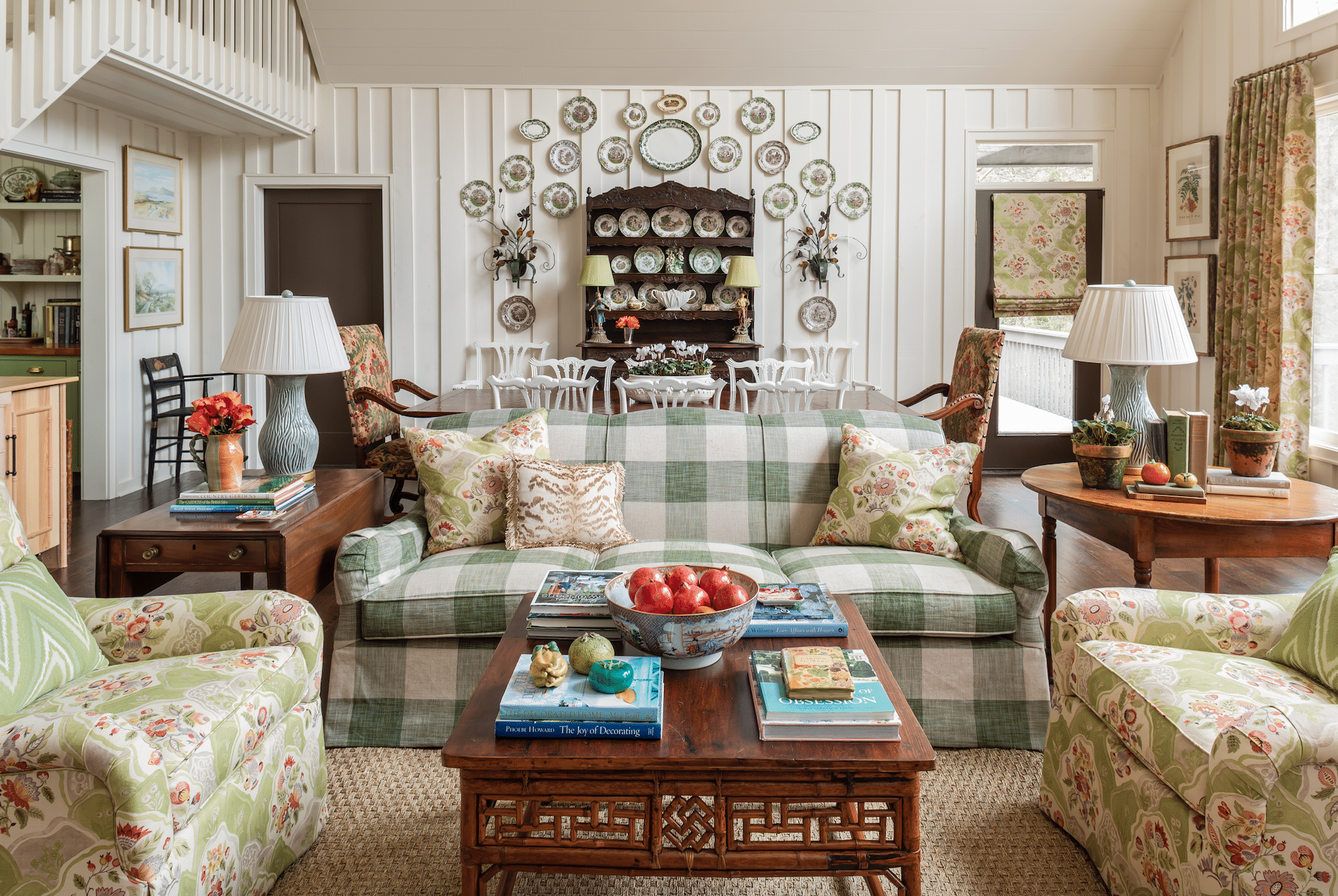 James Farmer living room Cashiers