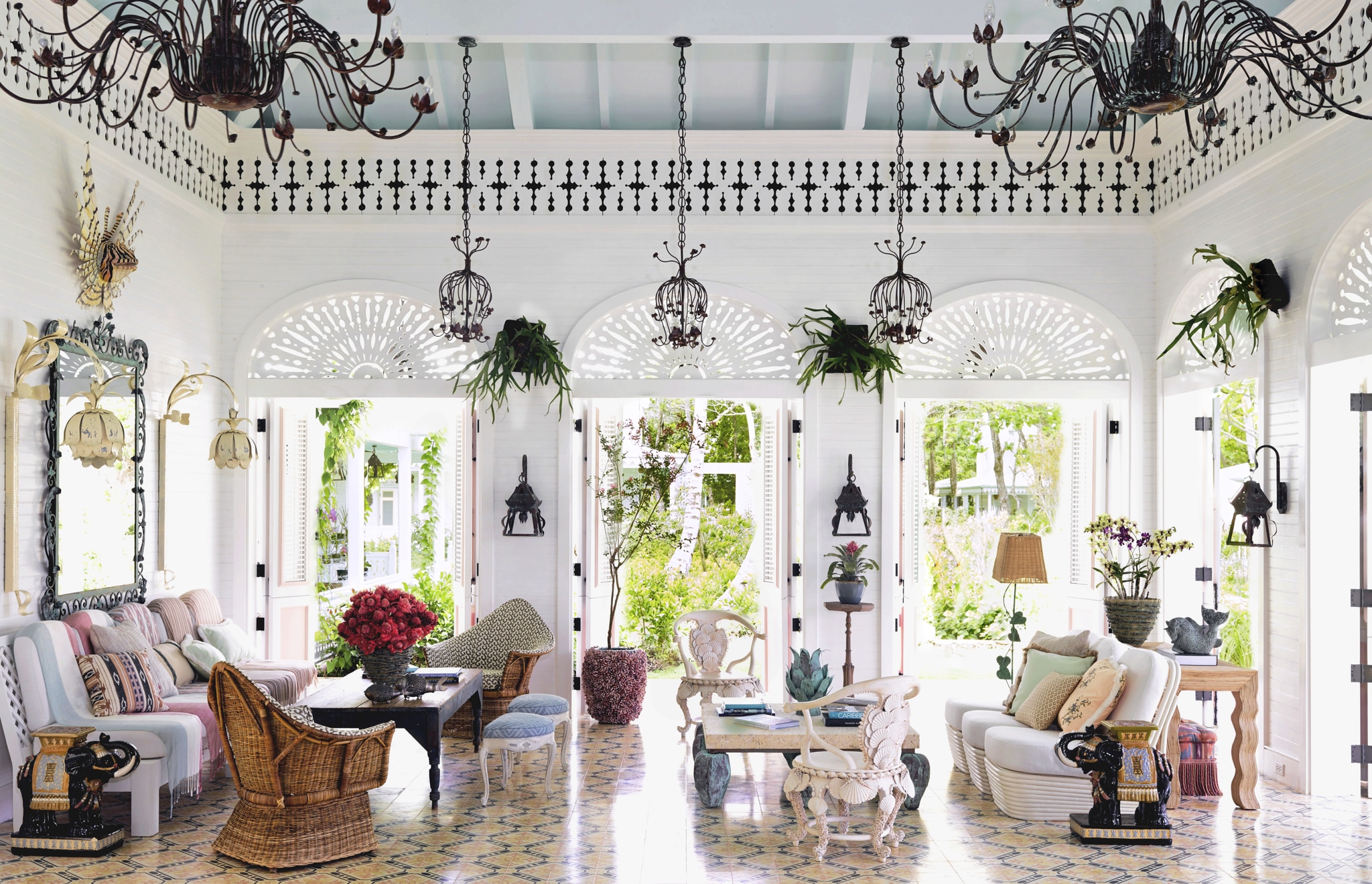 Celerie Kemble Interiors Island Whimsy