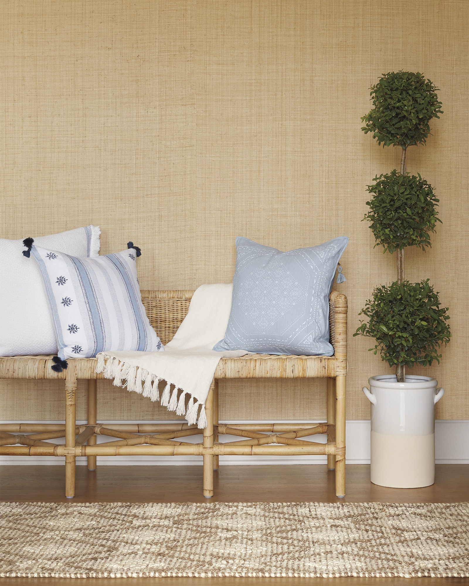 Serena & Lily shore bench 