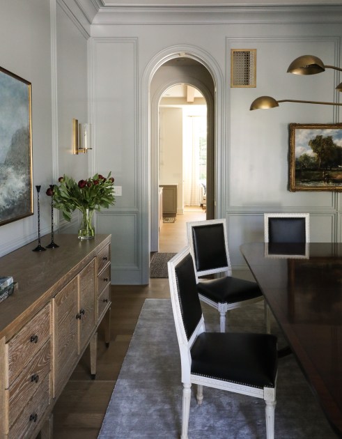 Park and Oak dining room