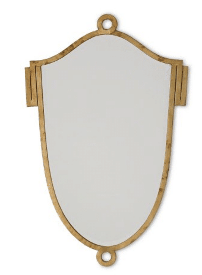 One Kings Lane shield mirror