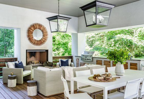 Nancy Duffey Interiors | Jeff Herr Photography outdoor area and covered porch