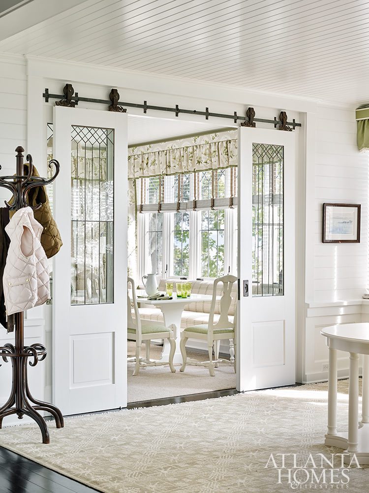 Jackye Lanham restored Victorian on Lake Michigan foyer | Emily Followill Photography