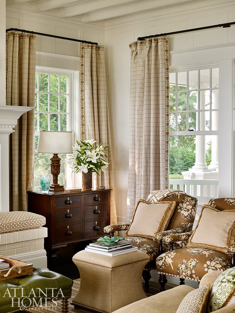 Jackye Lanham restored Victorian on Lake Michigan living room | Emily Followill Photography