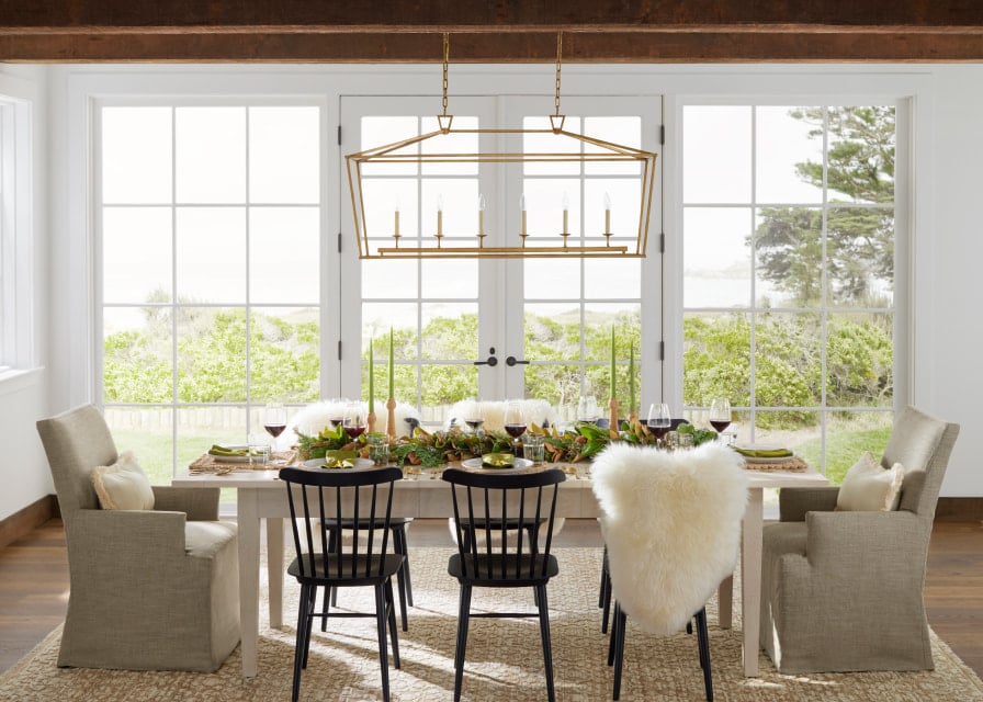 Serena & Lily dining room