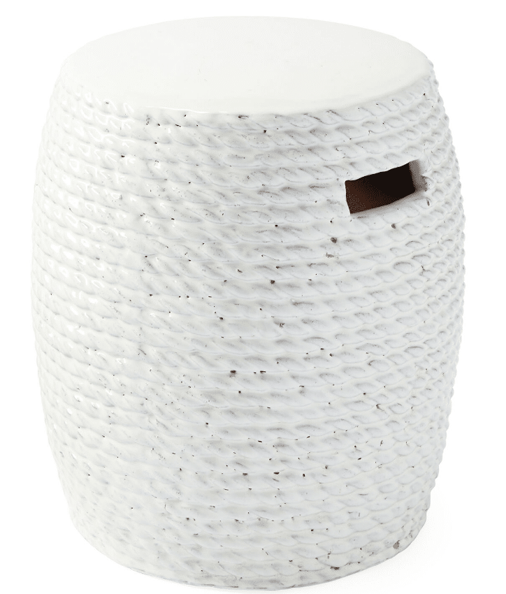 Serena & Lily rope stool
