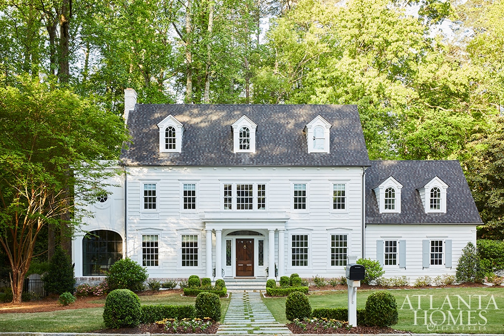 Source: Atlanta Homes & Lifestyles | Architect: Frank Neely | Interiors: Jessica Bradley | Builder: Roger King | Photography: Emily Followill- brookhaven renovation