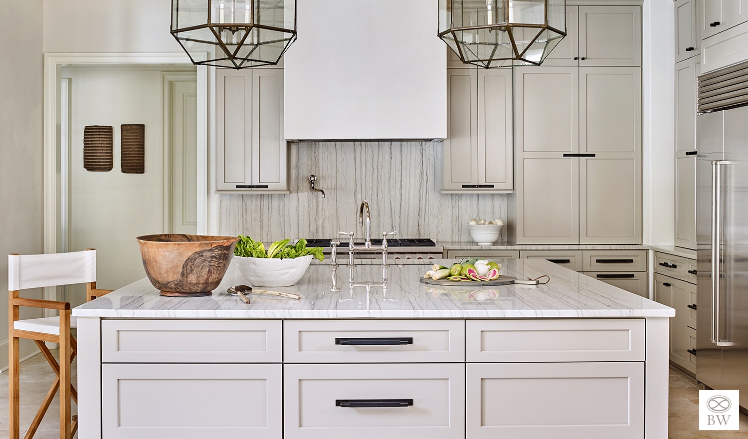 Sea Island House Tour | Beth Webb Interiors | Chad Goehring Architect - Harrison Designs | Emily Followill Photography kitchen