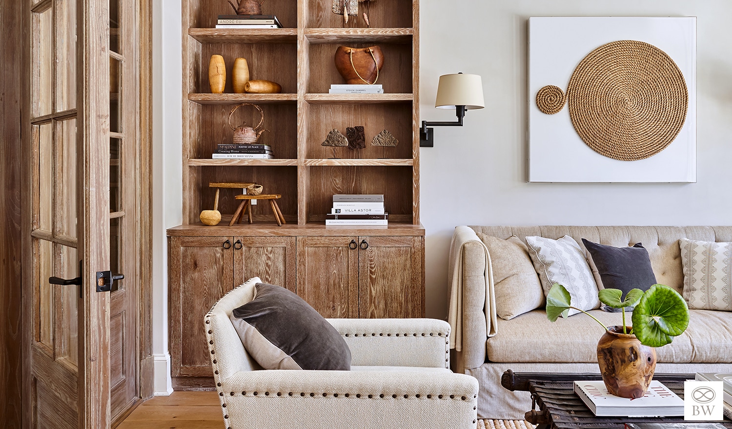Sea Island House Tour | Beth Webb Interiors | Chad Goehring Architect - Harrison Designs | Emily Followill Photography living room