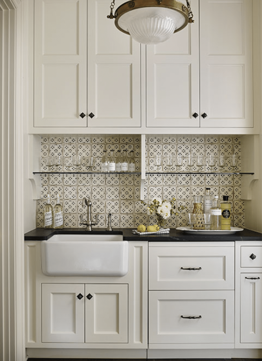 Barbara Westbrook Interior Design | Emily Followill Photography - house tour - Tennessee farmhouse - farmhouse - Butler's Pantry - wet bar - kitchen ideas - kitchen