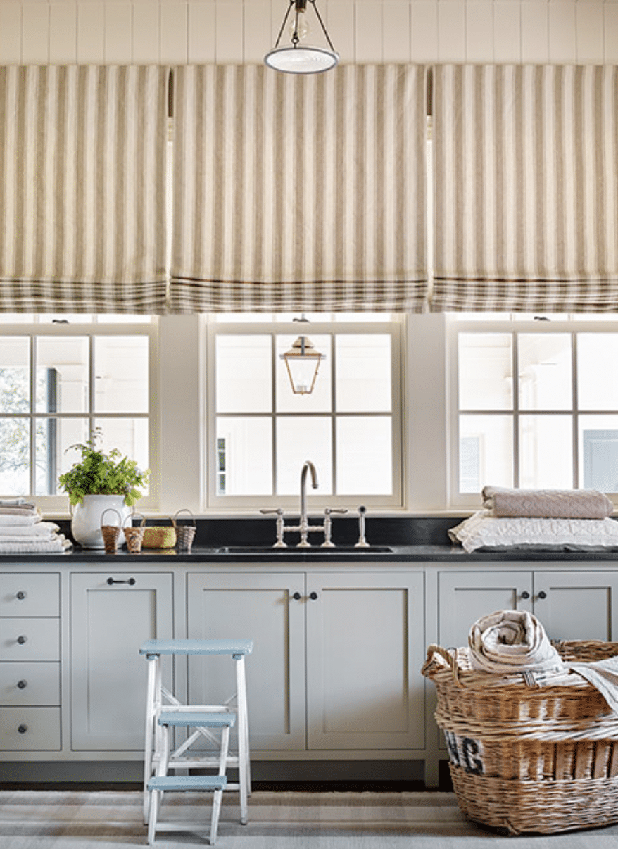 Barbara Westbrook Interior Design | Emily Followill Photography - house tour - Tennessee farmhouse - farmhouse - mudroom - laundry room - laundry room decor - laundry room ideas